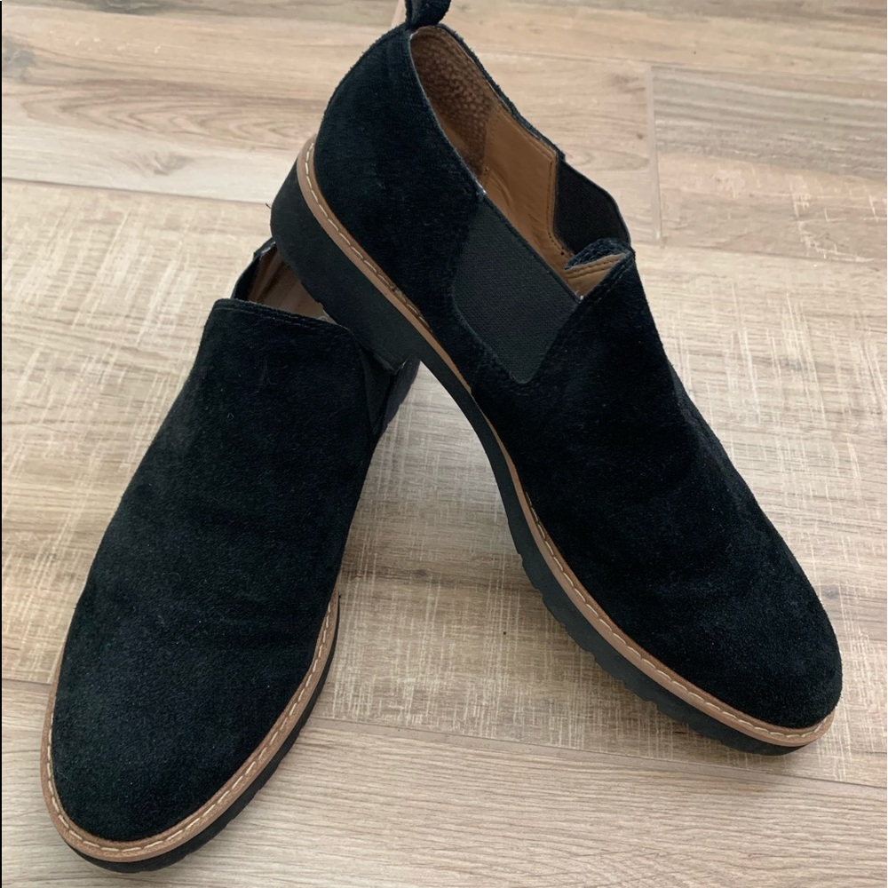 Franco Sarto loafers, black. Size 11